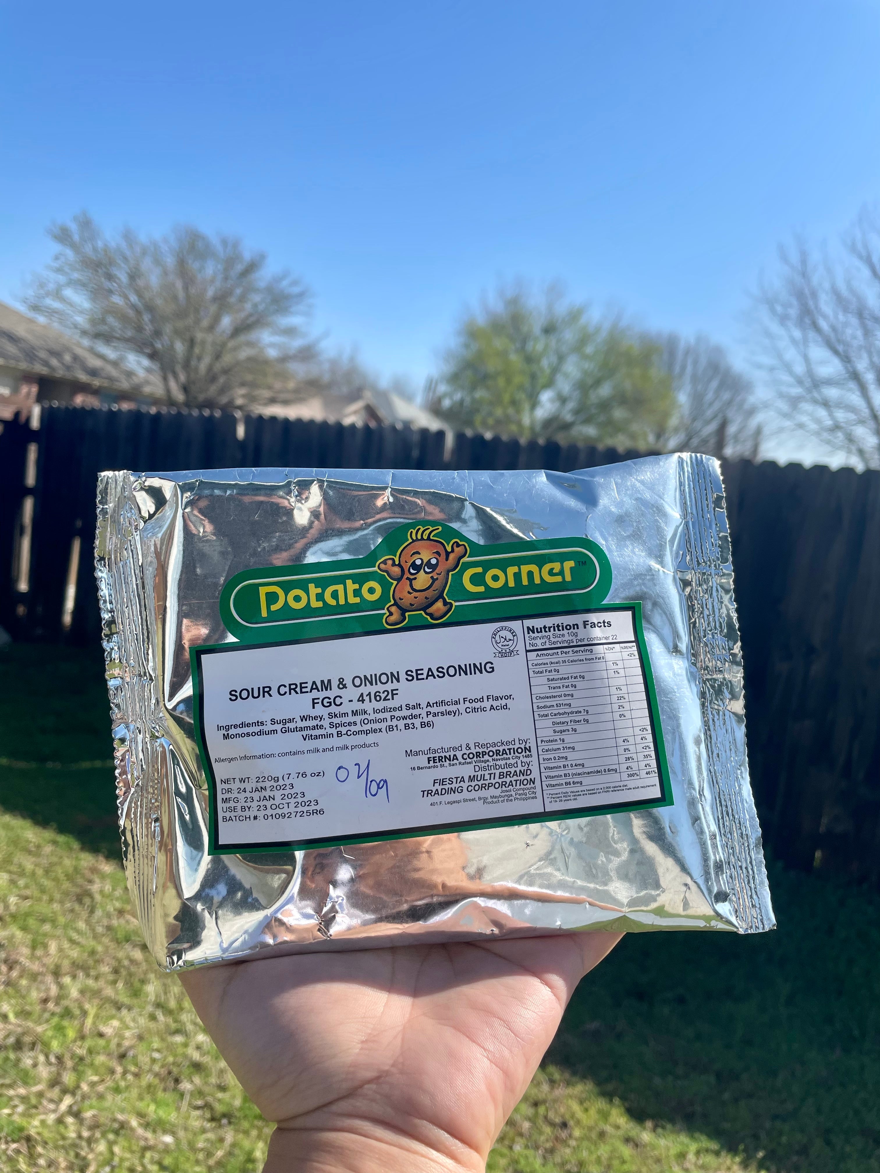 Potato Corner Fries Seasoning NGG Supply Co.