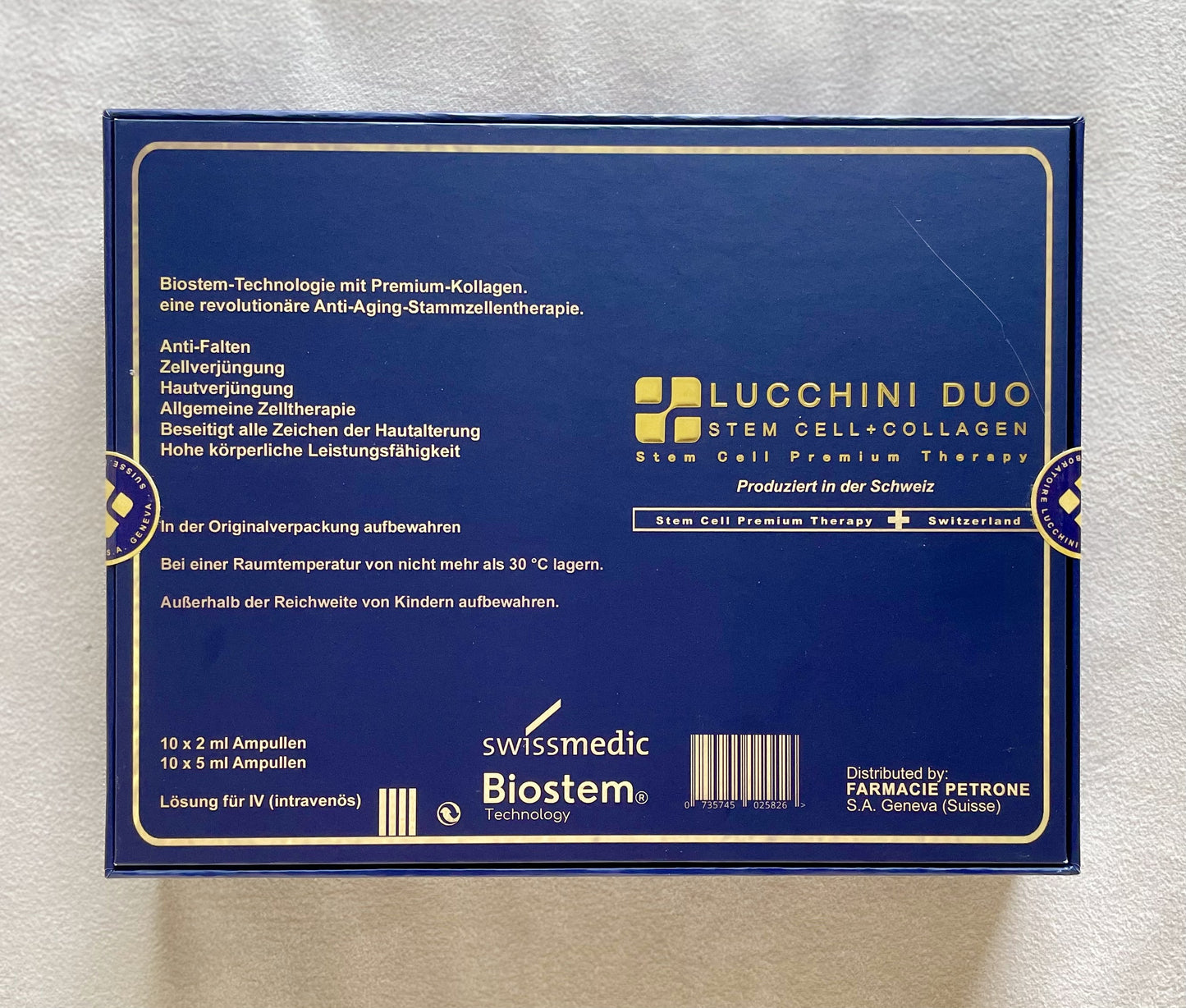 Lucchini Duo Stem Cell + Collagen | IV Therapy