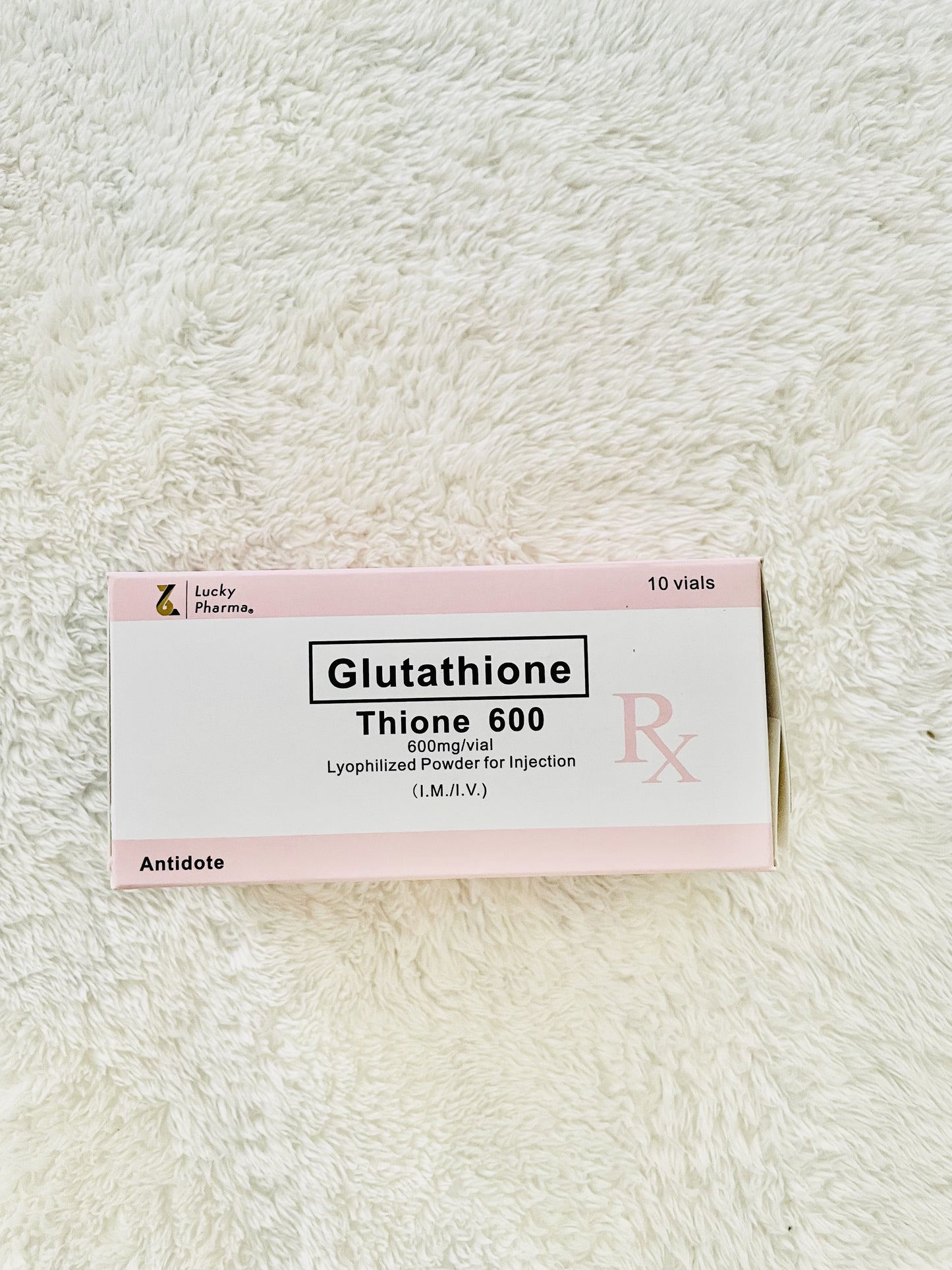 Thione | Glutathione 600mg | IV Therapy | Skin Whitening