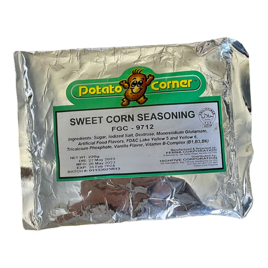 Potato Corner Sweet Corn | Seasoning Powder 220GRAMS | Original | Authentic