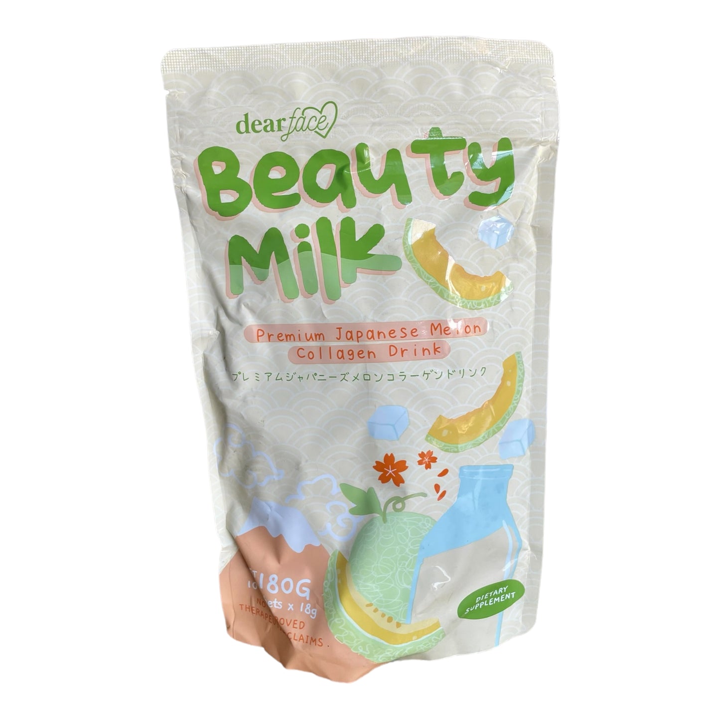 Beauty Milk by Dear Face | Premium Japanese Melon Collagen Drink