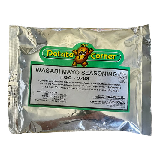 Potato Corner Wasabi Mayo | Seasoning Powder 220GRAMS | Original | Authentic