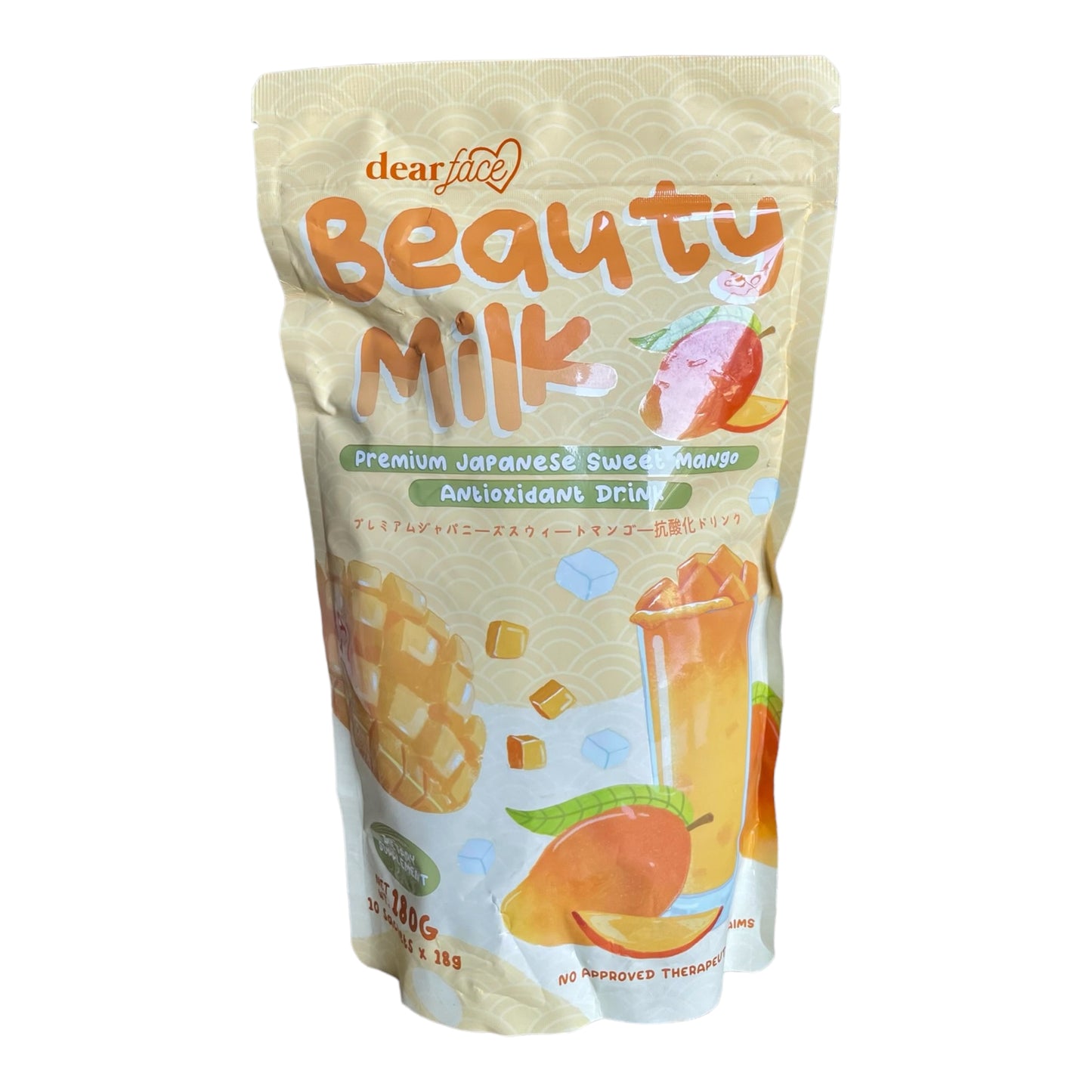 Beauty Milk by Dear Face | Premium Japanese Sweet Mango Antioxidant Drink