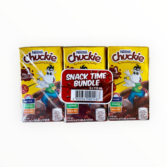 Chuckie Chocolate Milk Drink Pack of 6 110ml