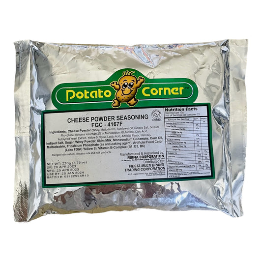 Potato Corner Cheese Seasoning Powder 220GRAMS | Original | Authentic